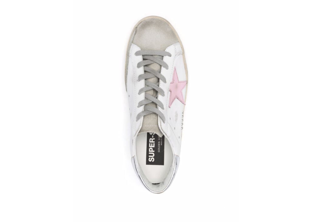 Golden Goose Super-Star Ice White Orchid Pink (W) 8