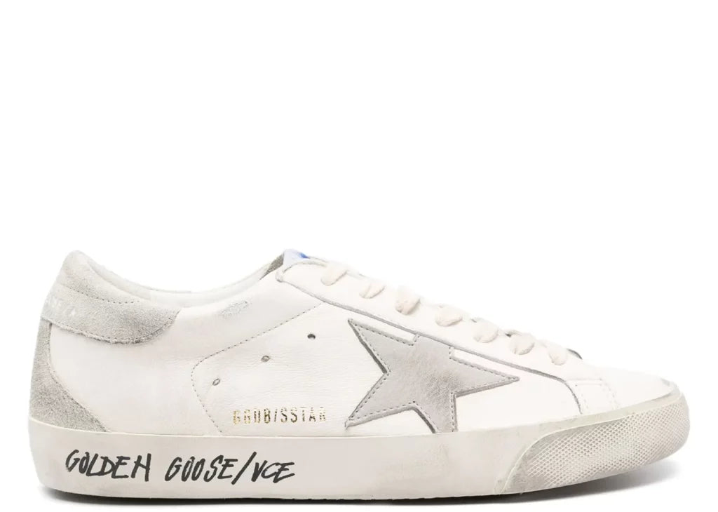 Golden Goose Super-Star Off White Leather Beige Heel 4