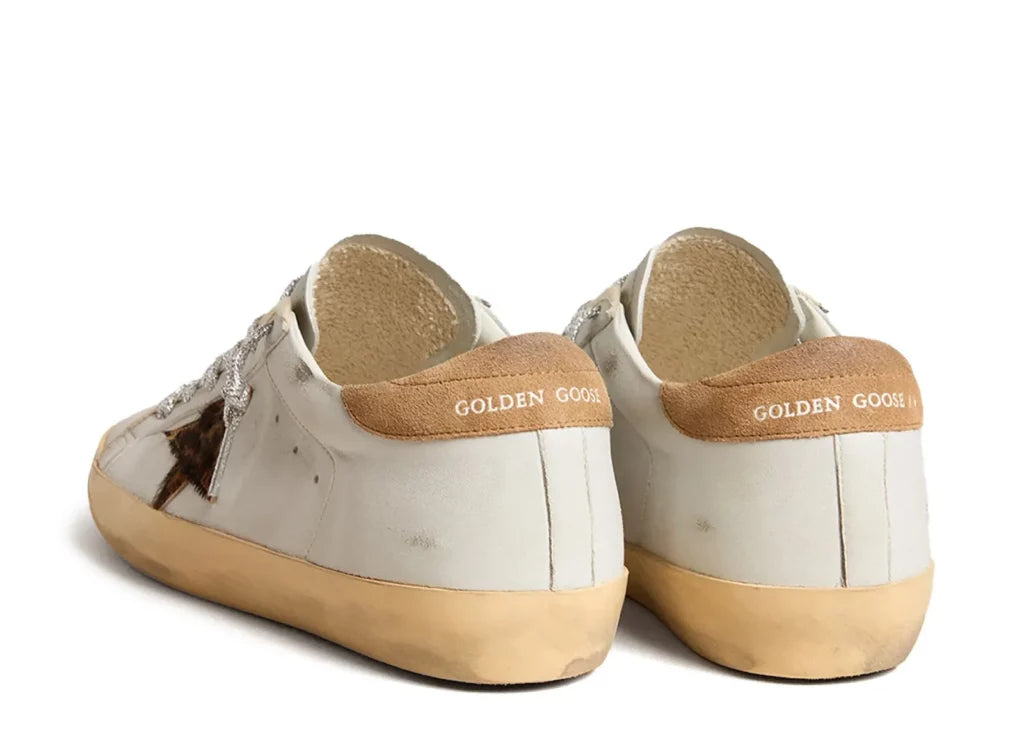 Golden Goose Super-Star Powder Blue Leopard Star (W) 7