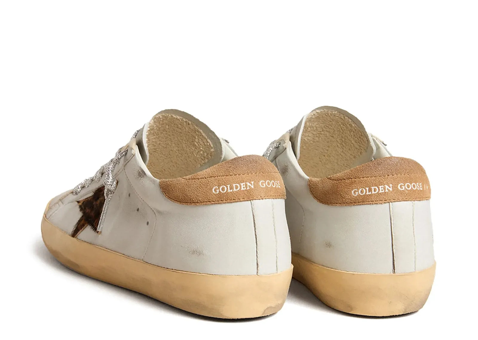Golden Goose Super-Star Powder Blue Leopard Star (W) 3