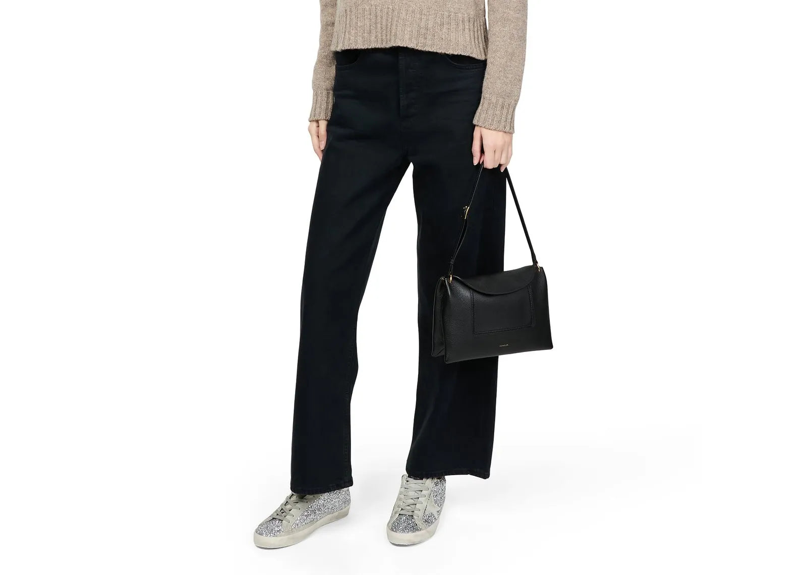 Golden Goose Super-Star Silver Glitter Ice Gray (W) 8