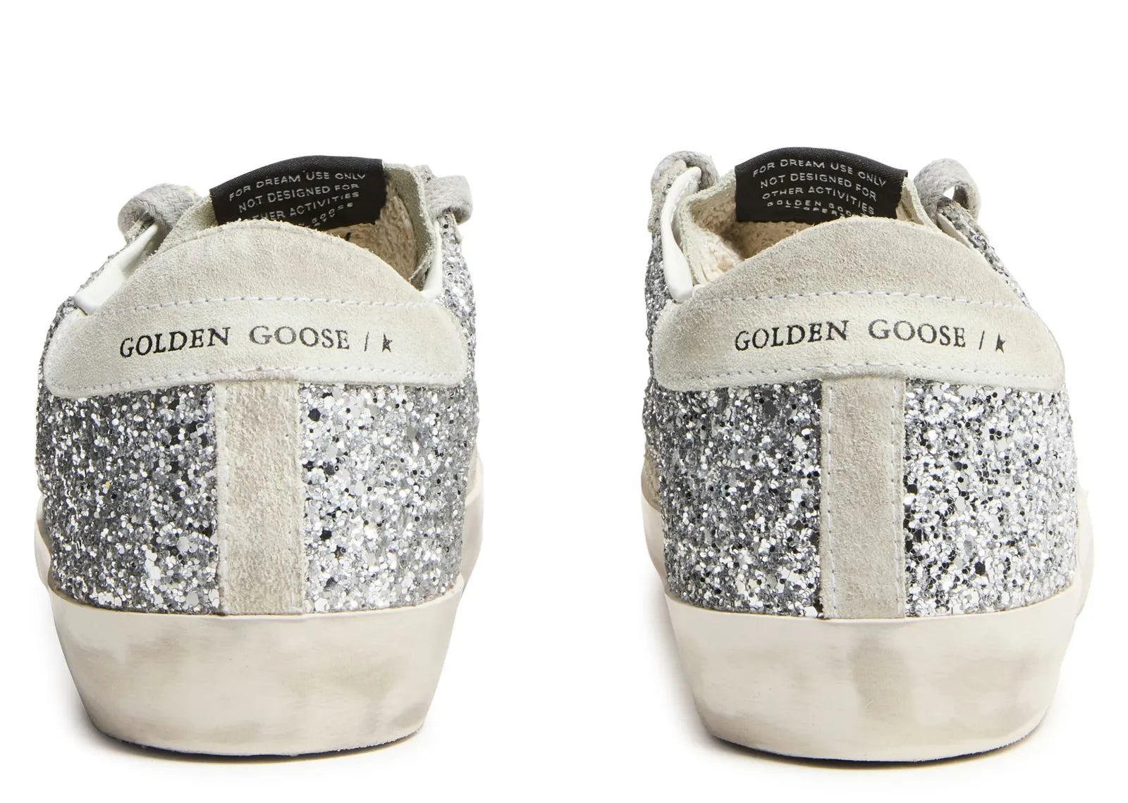 Golden Goose Super-Star Silver Glitter Ice Gray (W) 3