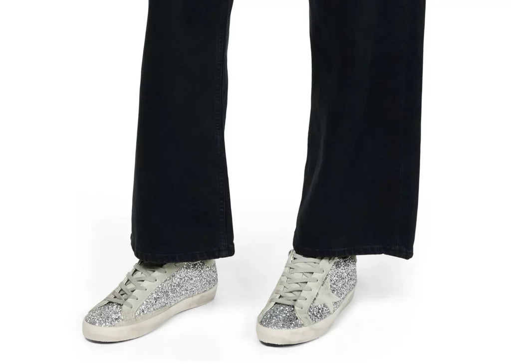 Golden Goose Super-Star Silver Glitter Ice Gray (W) 12