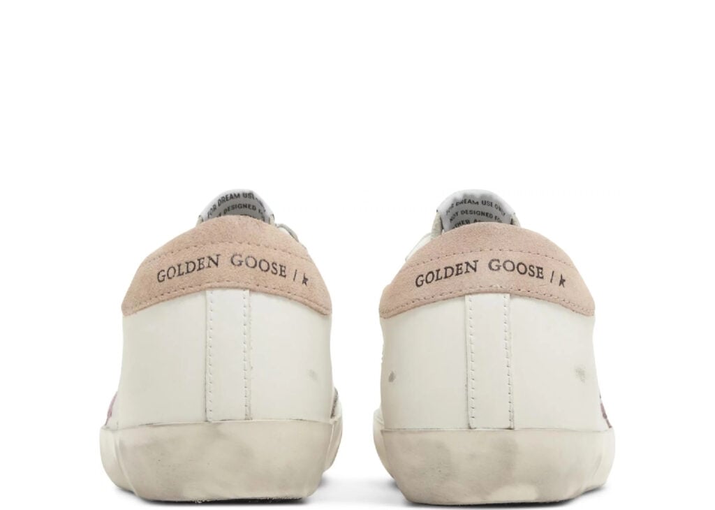 Golden Goose Super-Star White Antique Pink (W) 8