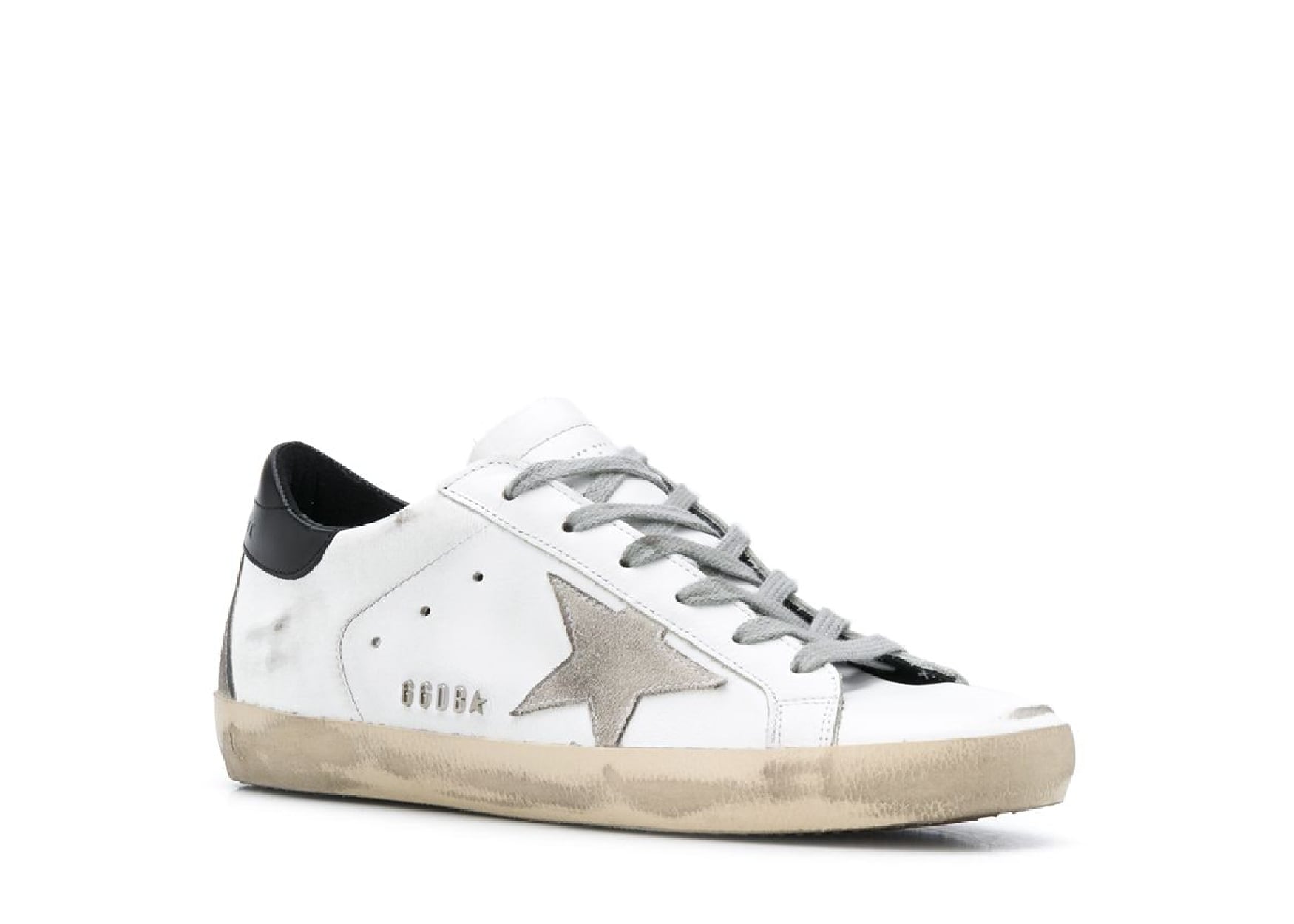 Golden Goose Super-Star White Black (W) 2