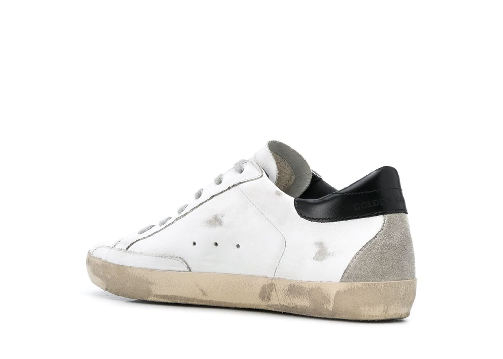 Golden Goose Super-Star White Black (W) 3