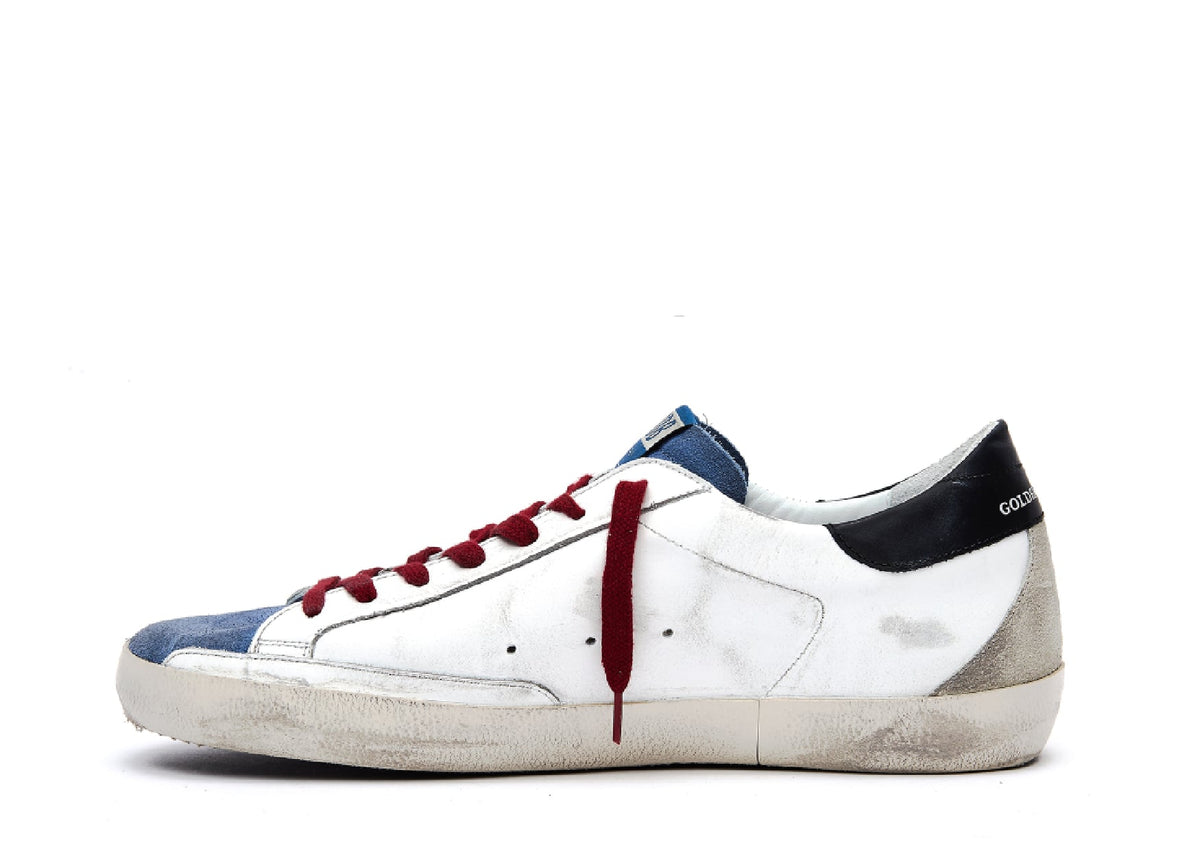 Golden Goose Super-Star White Blue Red 2