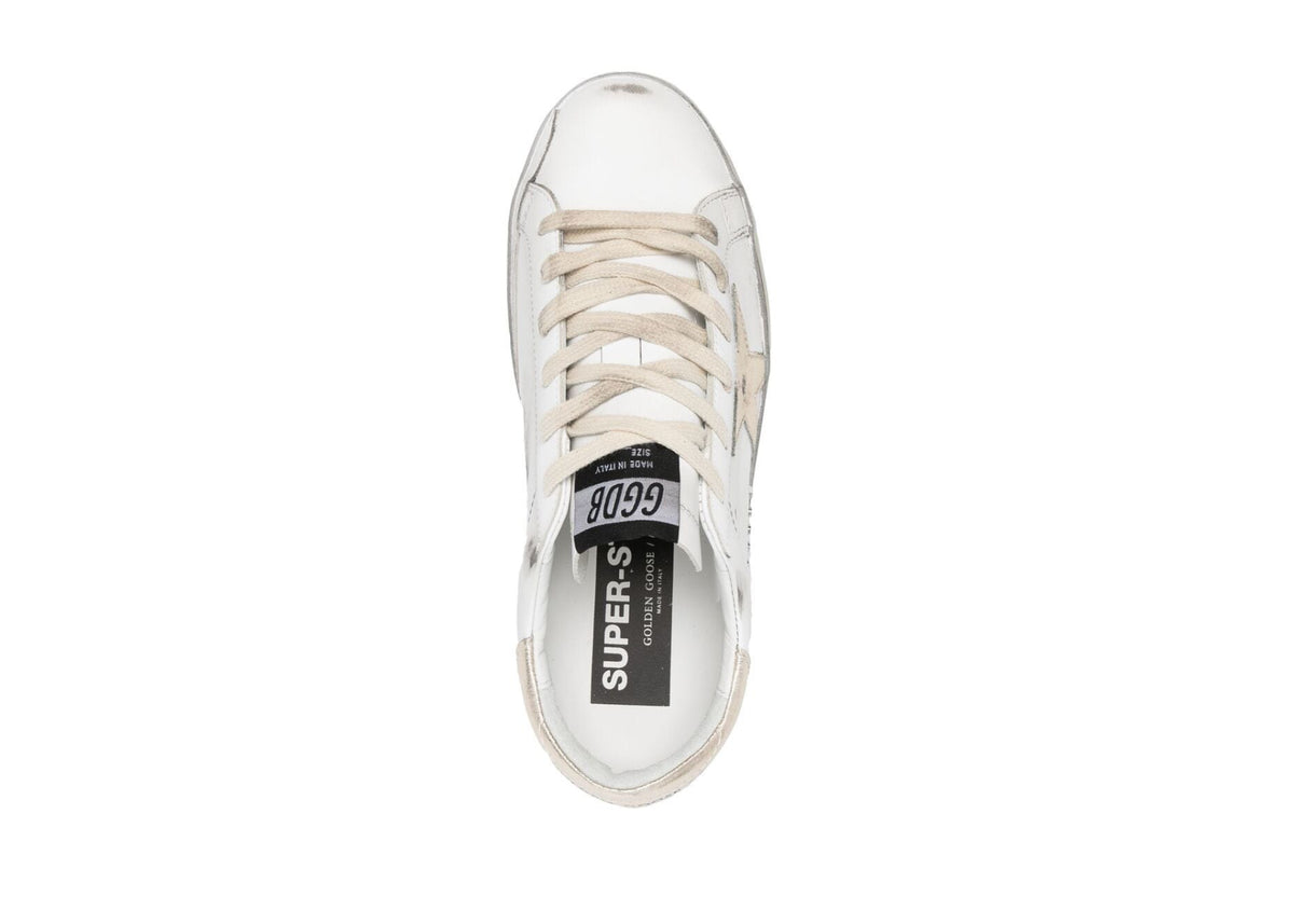 Golden Goose Super-Star White Gold Sparkle (W) 4