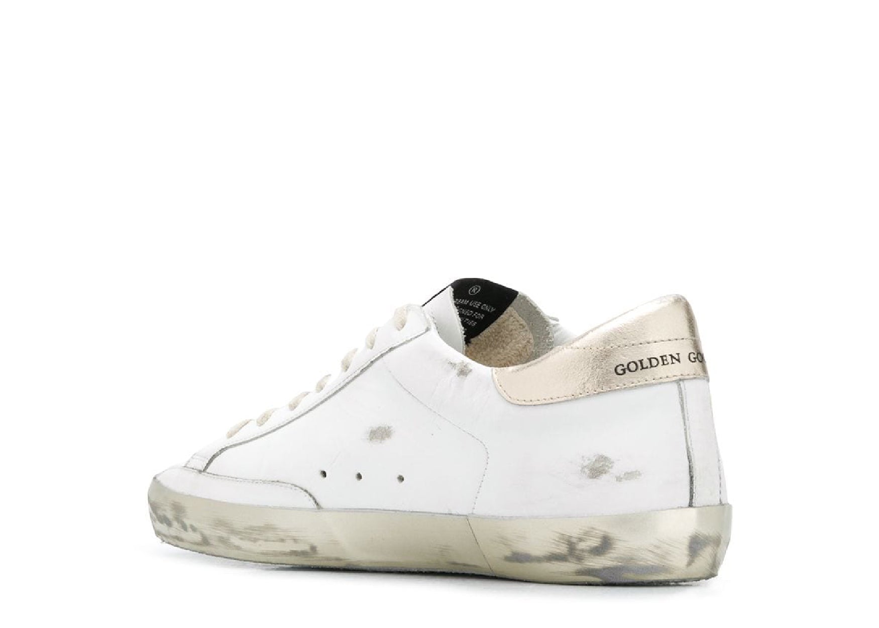 Golden Goose Super-Star White Gold Sparkle 3