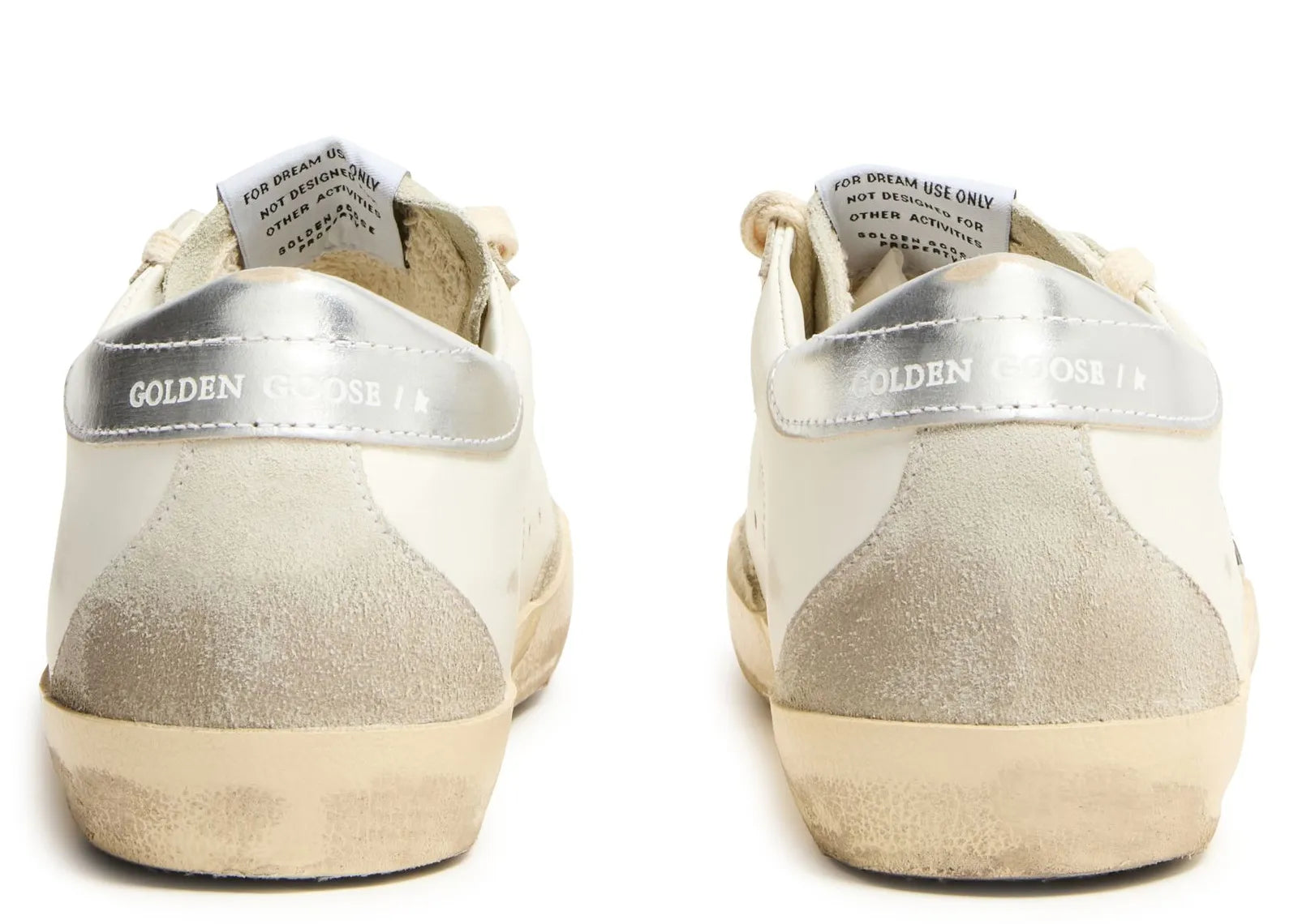 Golden Goose Super-Star White Ice Gray Gold Glitter (W) 3