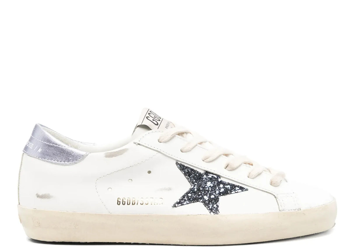 Golden Goose Super-Star White Leather Padded Ankle (W)