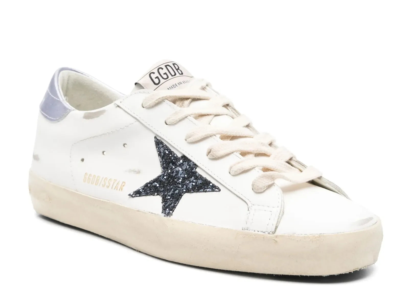 Golden Goose Super-Star White Leather Padded Ankle (W) 2
