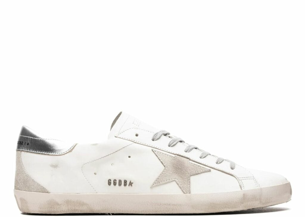 Golden Goose Super-Star White Silver 5