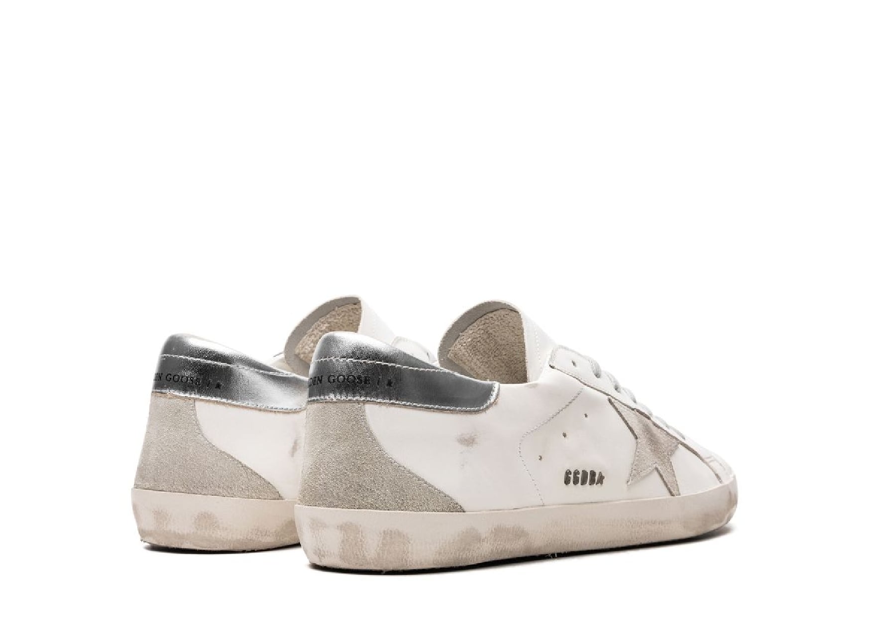 Golden Goose Super-Star White Silver 3