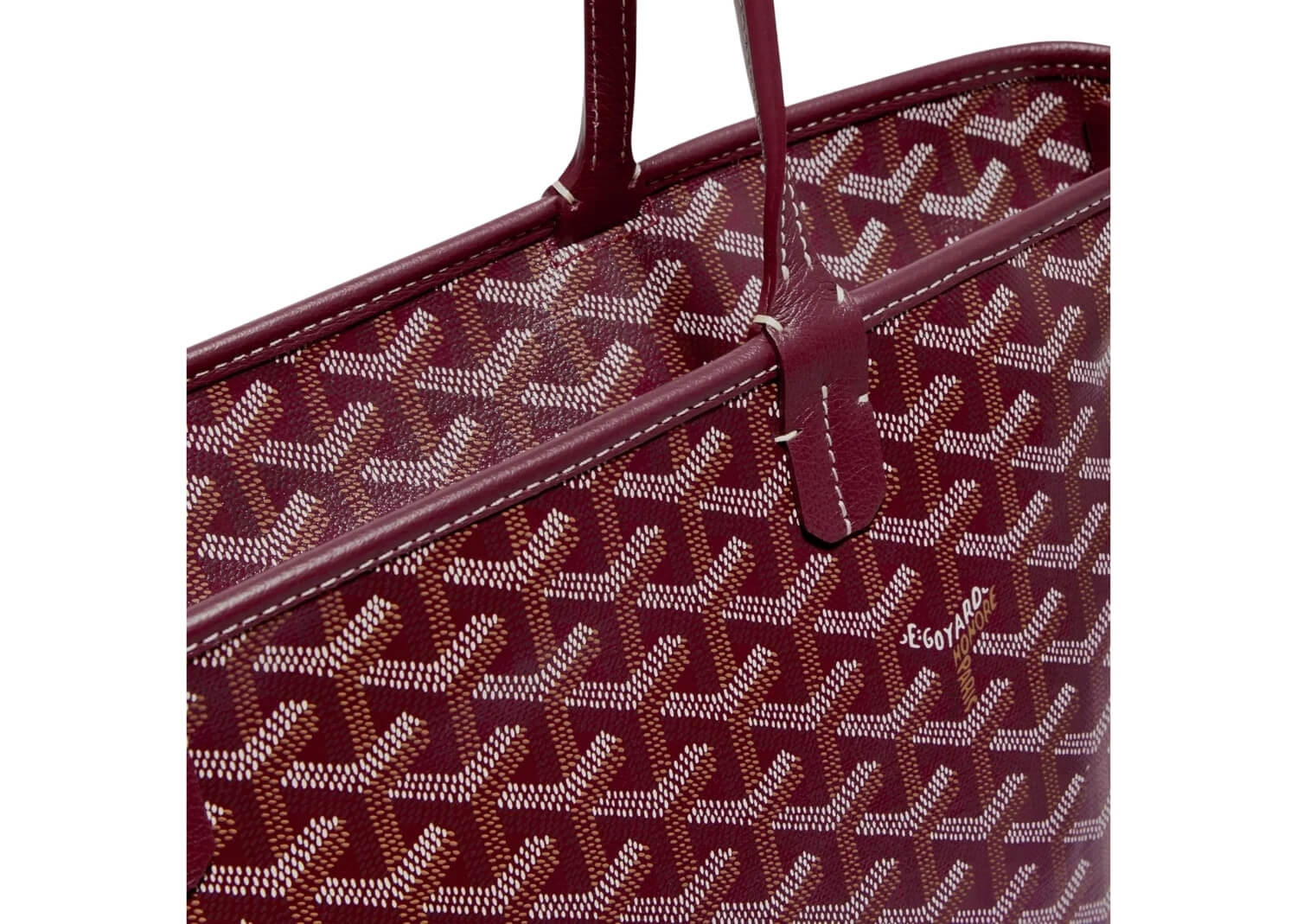 Goyard Artois PM Bag Burgundy 3