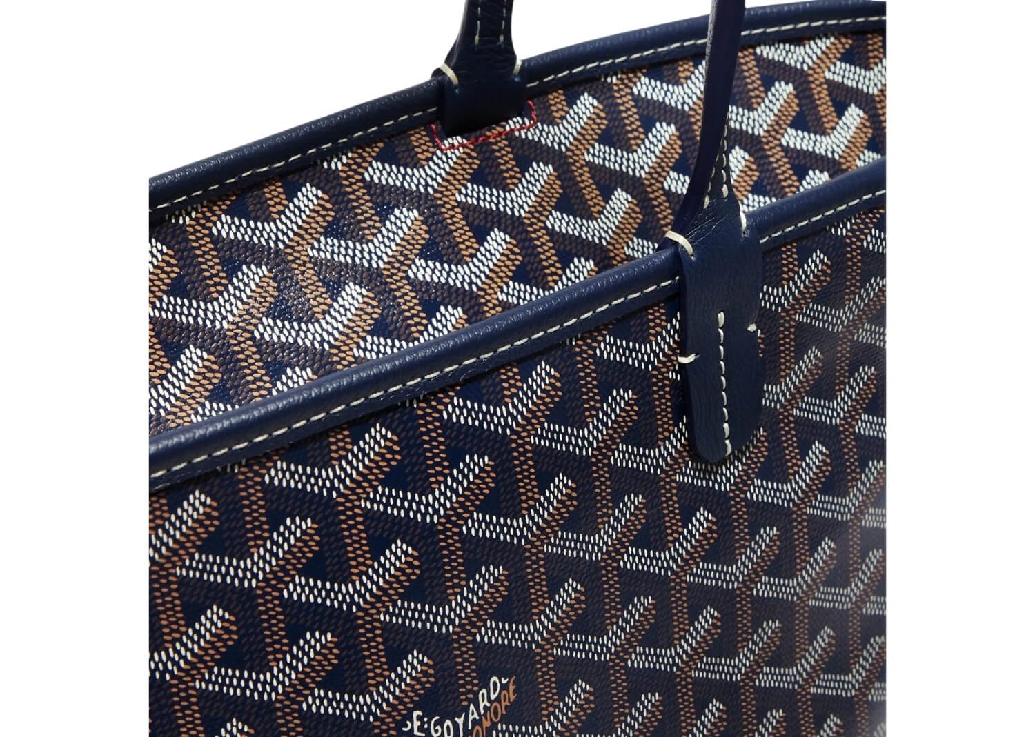 Goyard Artois PM Bag Navy Blue 3