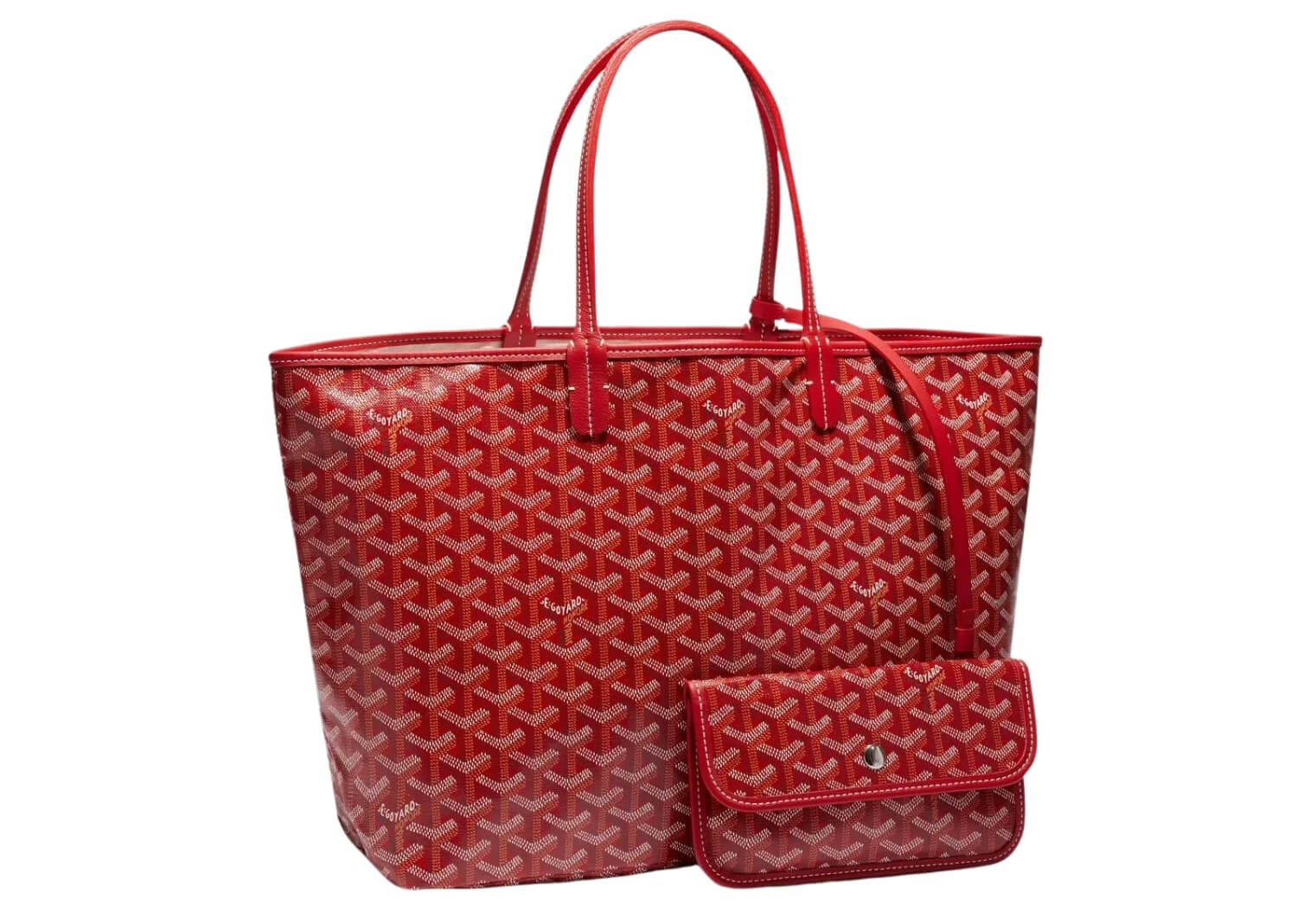 Goyard Saint Louis GM Bag Red