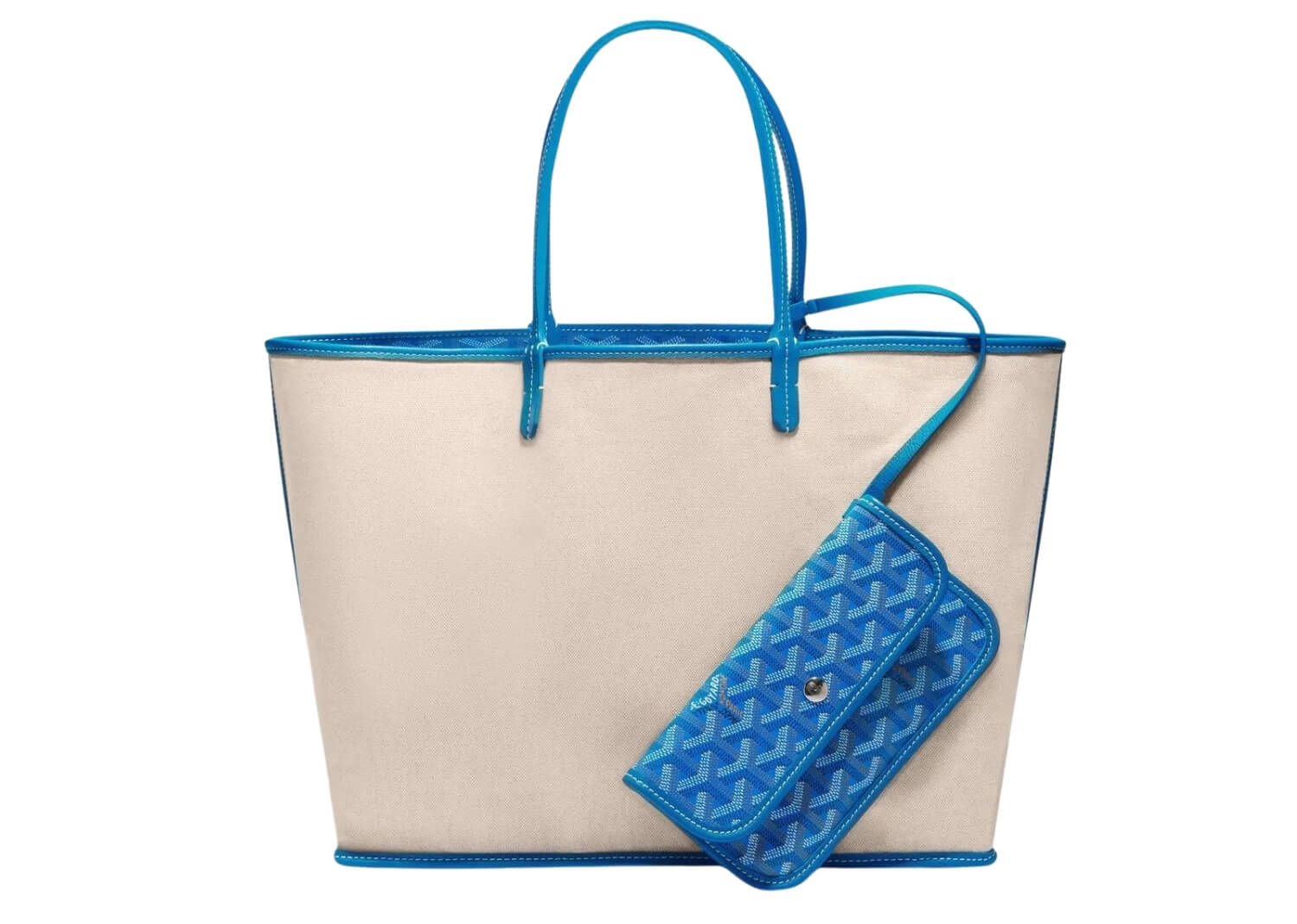 Goyard Saint Louis GM Bag Sky Blue 4