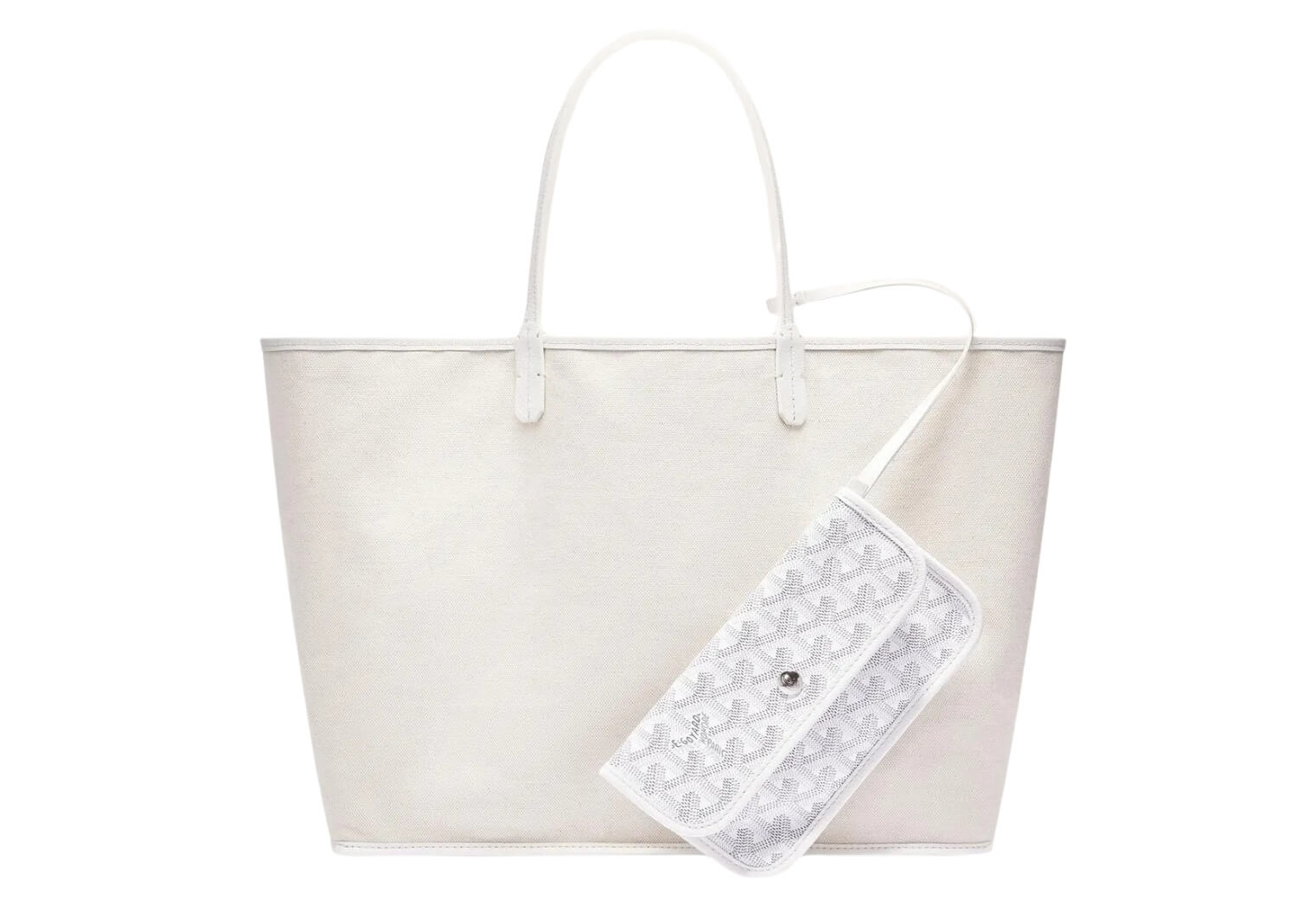 Goyard Saint Louis GM Bag White 4