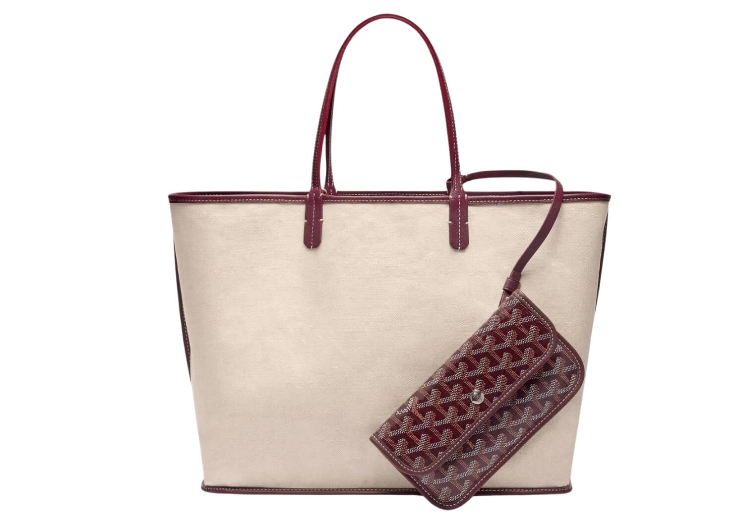 Goyard Saint Louis PM Bag Burgundy 4