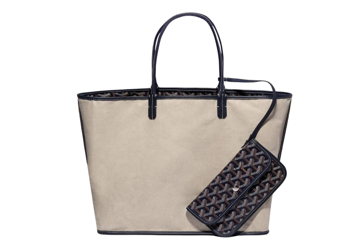 Goyard Saint Louis PM Bag Navy Blue 4