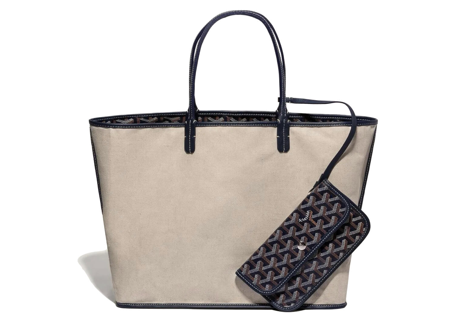 Goyard Saint Louis Tote GM Navy Blue 4