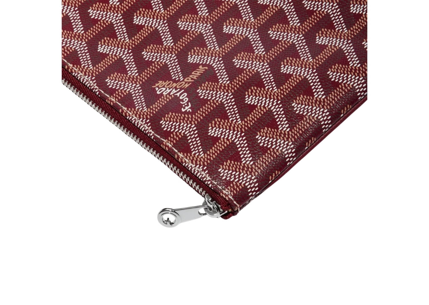 Goyard Sénat MM Pouch Burgundy 2