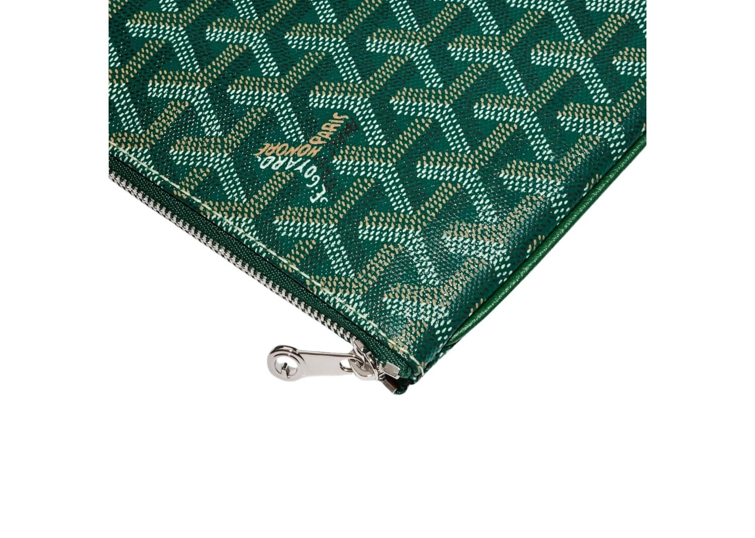 Goyard Sénat MM Pouch Green 2