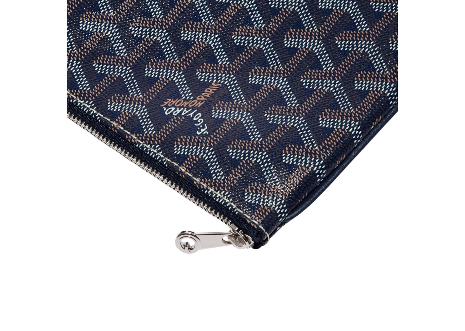 Goyard Sénat MM Pouch Navy Blue 2