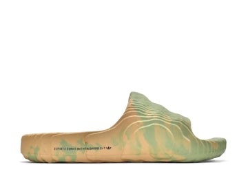 Adidas Originals Adilette 22 Slides 'Magic Lime Desert Sand' denemezapt.myshopify.com Zaptila