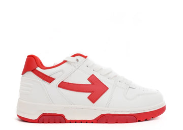 Off-White Out Of Office 'White Red'