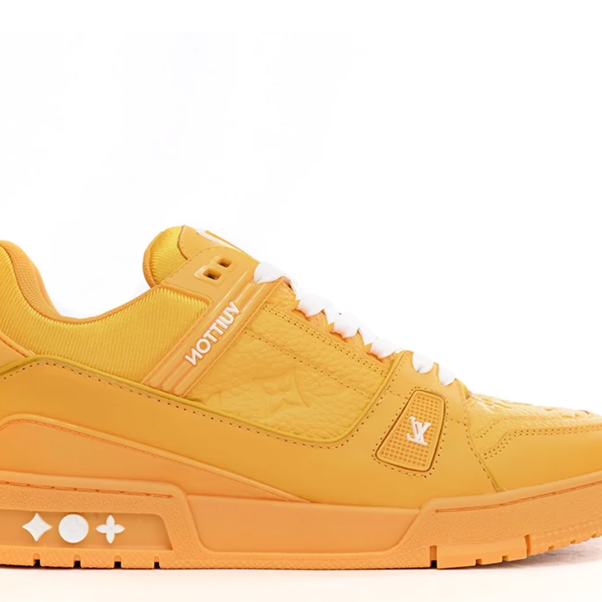 Louis Vuitton Trainer 'All Yellow Embossing' denemezapt.myshopify.com Zaptila