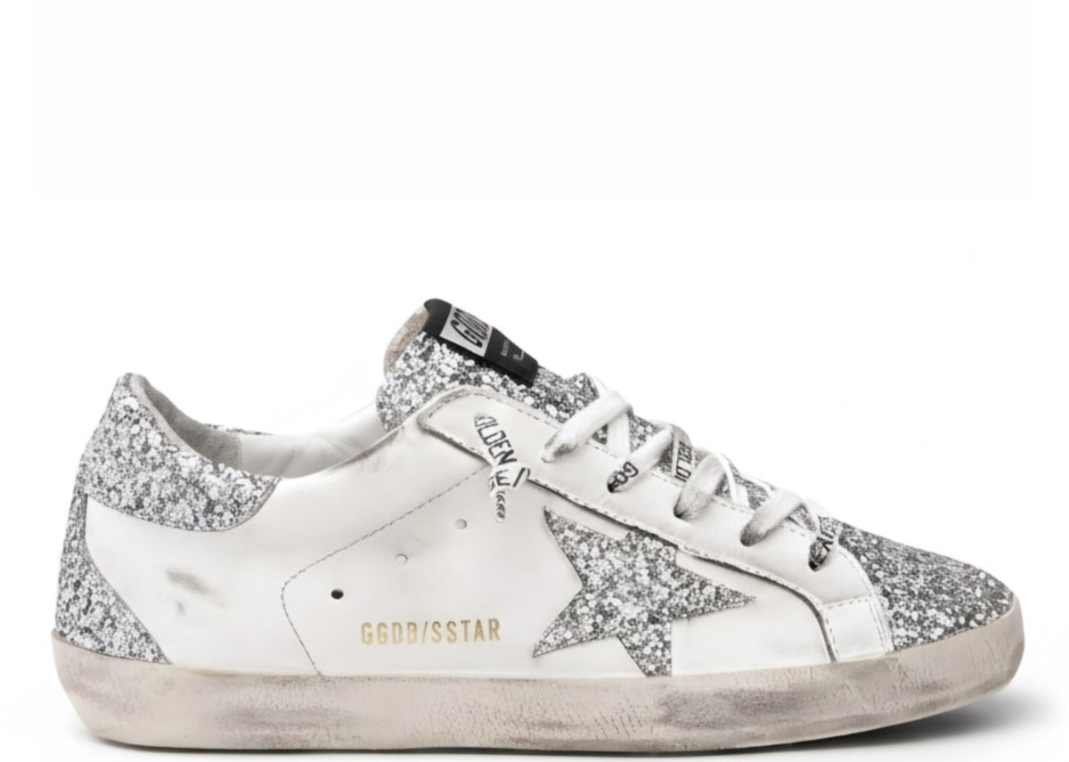 Golden Goose Super-Star White Nappa Suede Star Lining (W)