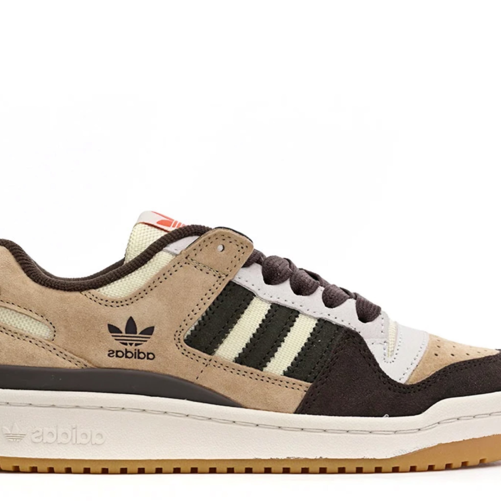 Atmos x adidas Forum Low 'Khaki Brown' denemezapt.myshopify.com Zaptila