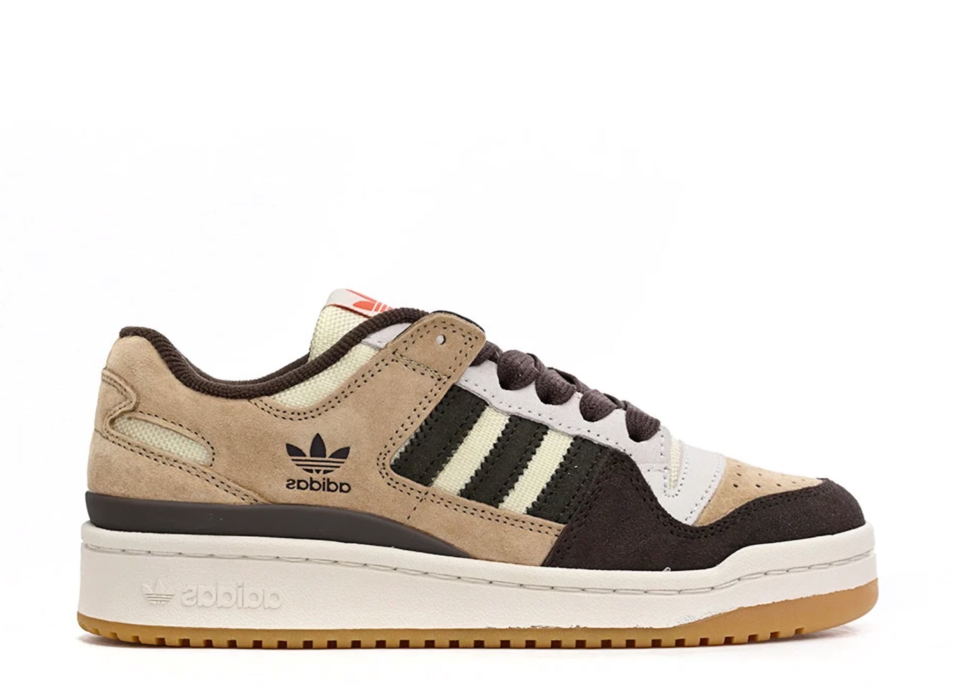 Atmos x adidas Forum Low 'Khaki Brown' denemezapt.myshopify.com Zaptila