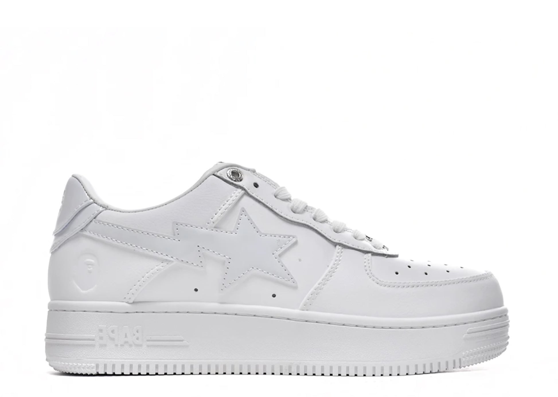 A Bathing Ape Bape Sta Low 'White' denemezapt.myshopify.com Zaptila