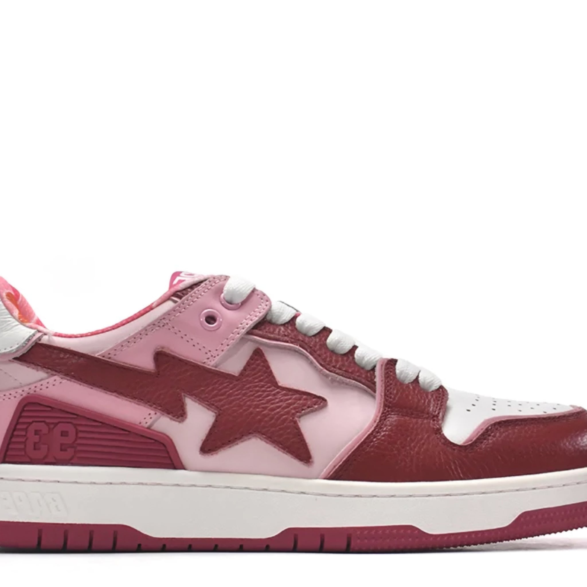 Bape SK8 Sta Low 'Pink Glaze' denemezapt.myshopify.com Zaptila