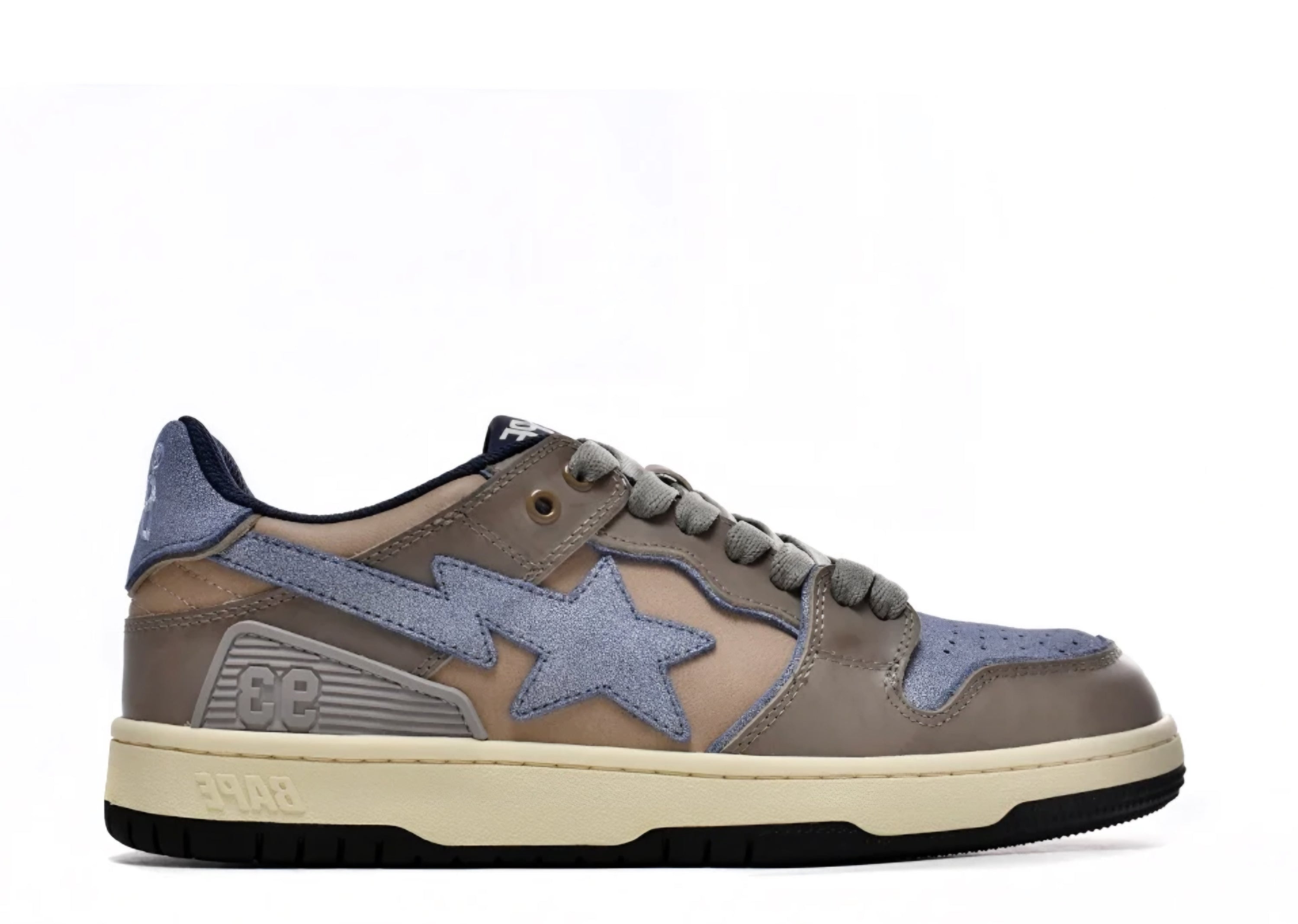 Bape SK8 Sta Low 'Make old Khaki Blue' denemezapt.myshopify.com Zaptila