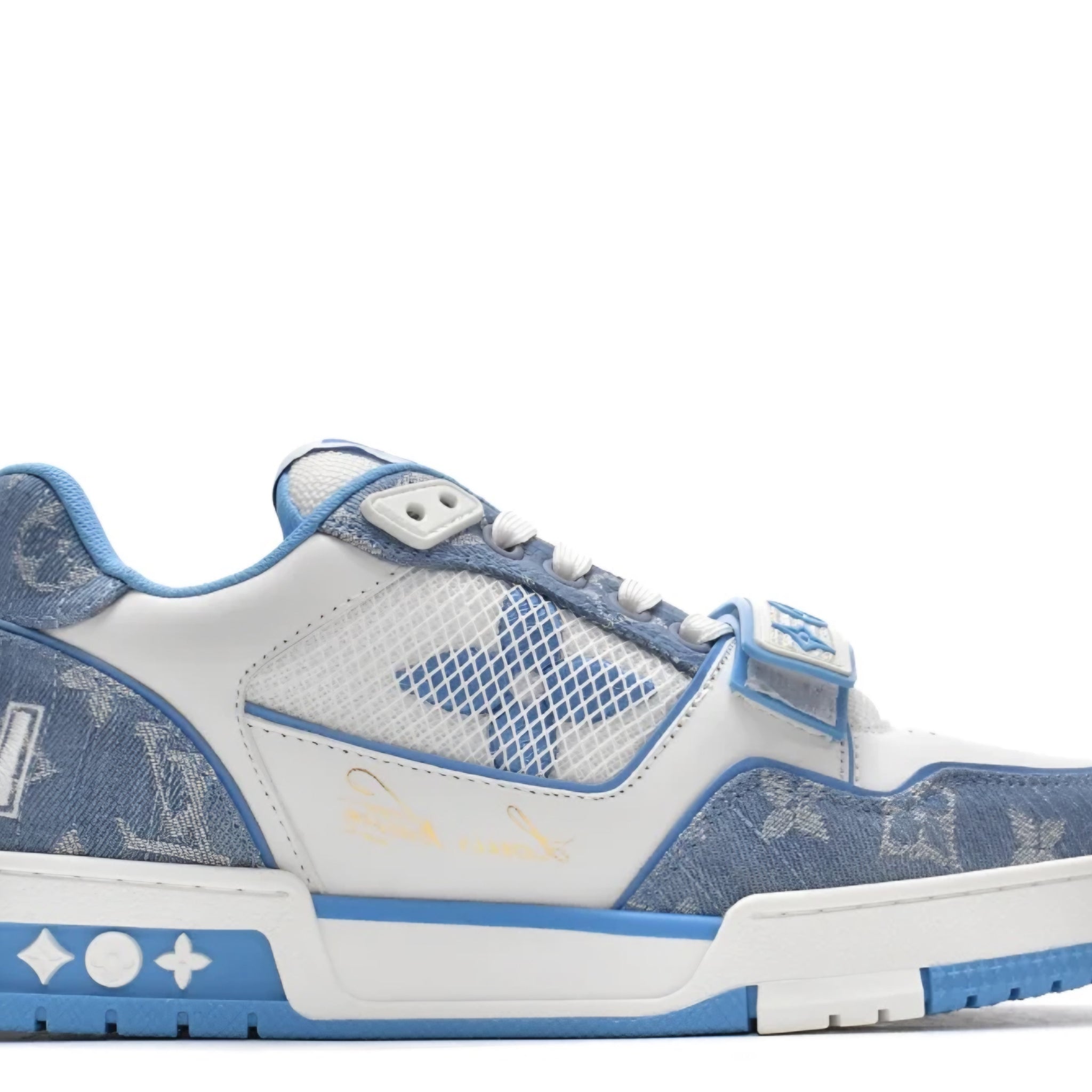 Louis Vuitton Trainer 'Blue Cloth Surface' denemezapt.myshopify.com Zaptila