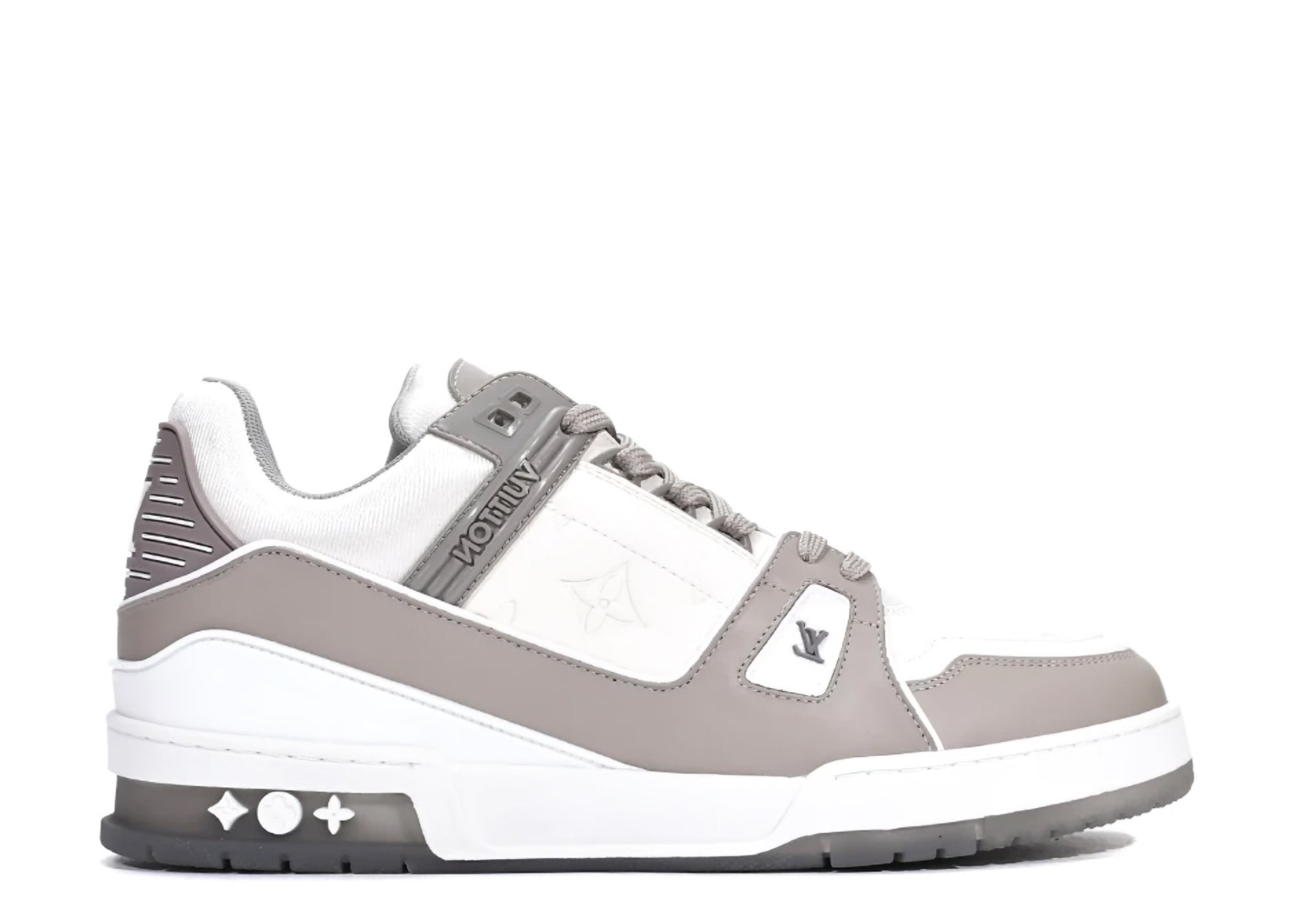 Louis Vuitton Trainer 'Grey White' denemezapt.myshopify.com Zaptila