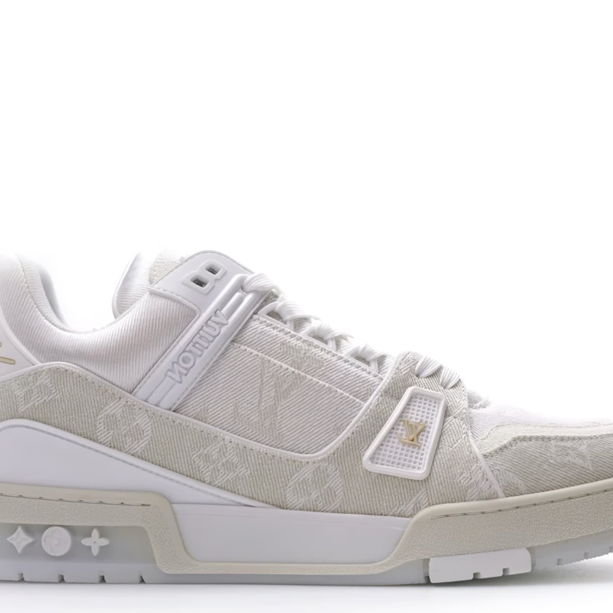 Louis Vuitton Trainer 'White Denim' denemezapt.myshopify.com Zaptila