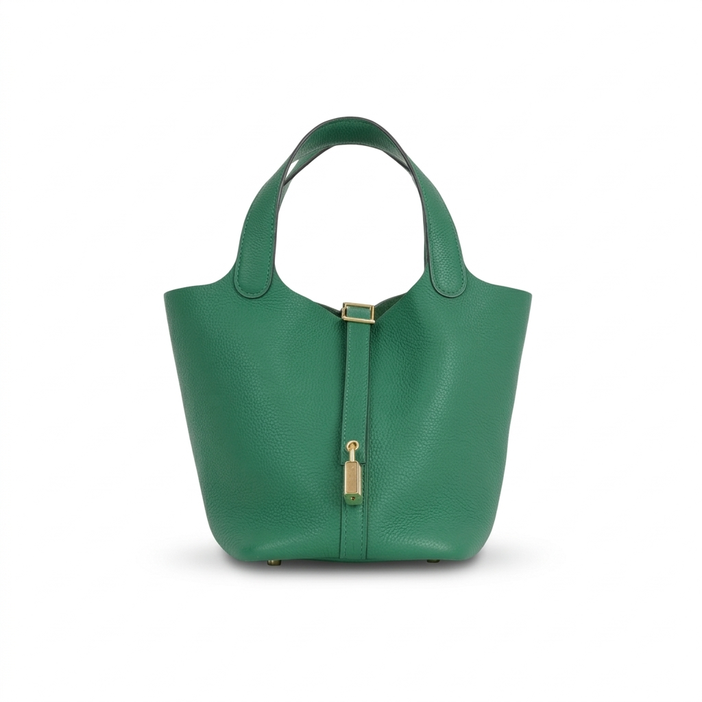 Hermès Picotin 18 - Vert Vertigo Clemence | Gold Hardware