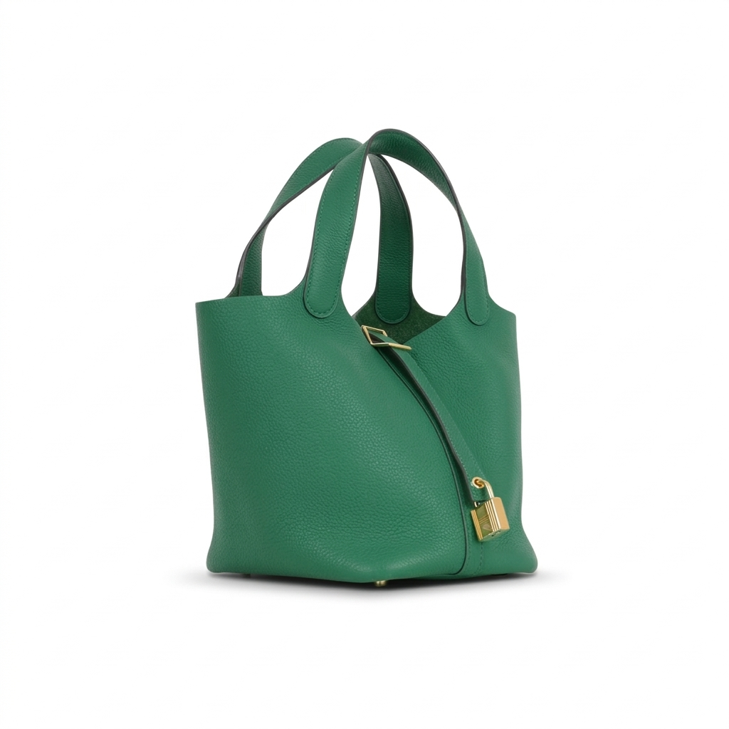 Hermès Picotin 18 - Vert Vertigo Clemence | Gold Hardware