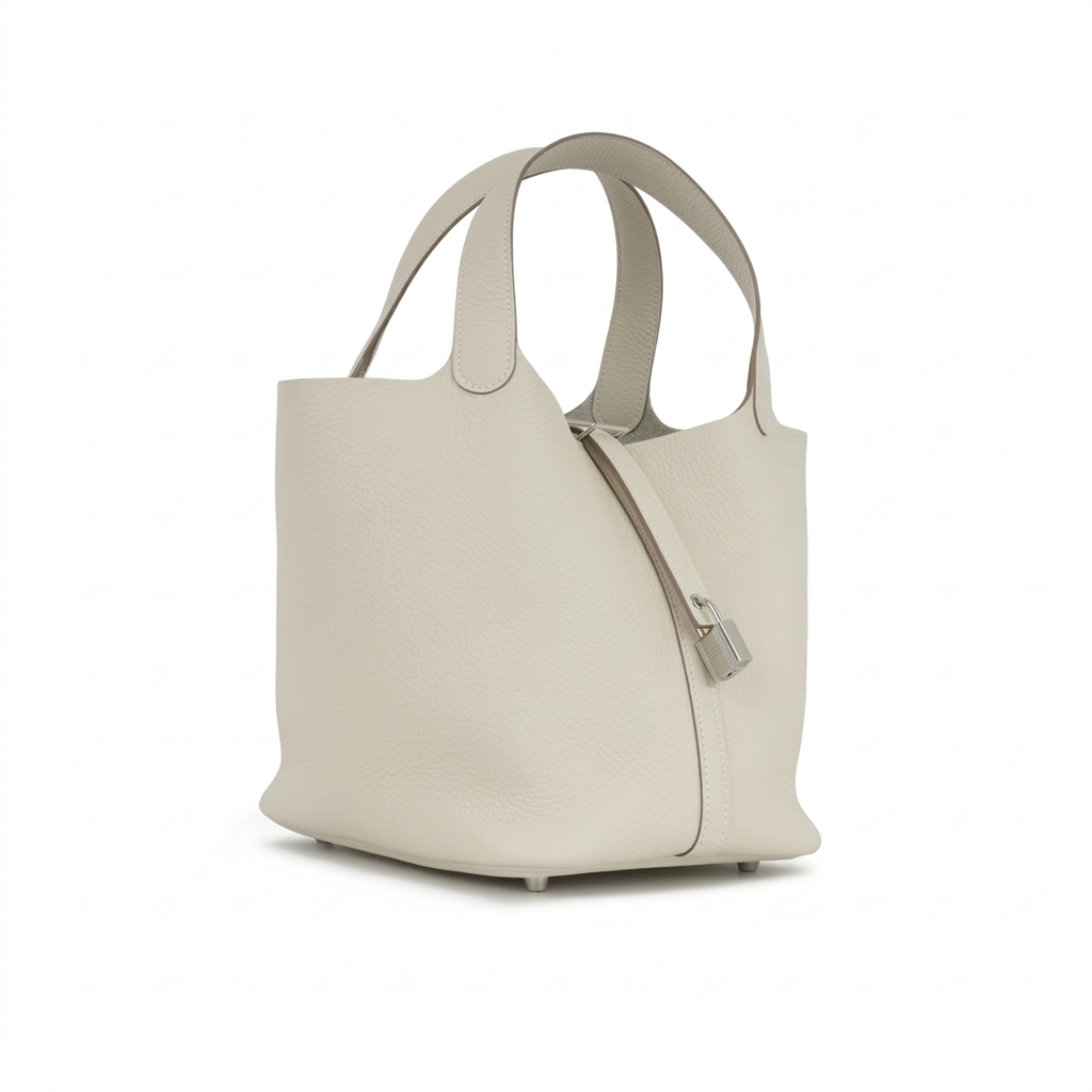 Hermès Picotin 22 - Craie Clemence | Herrajes Paladio