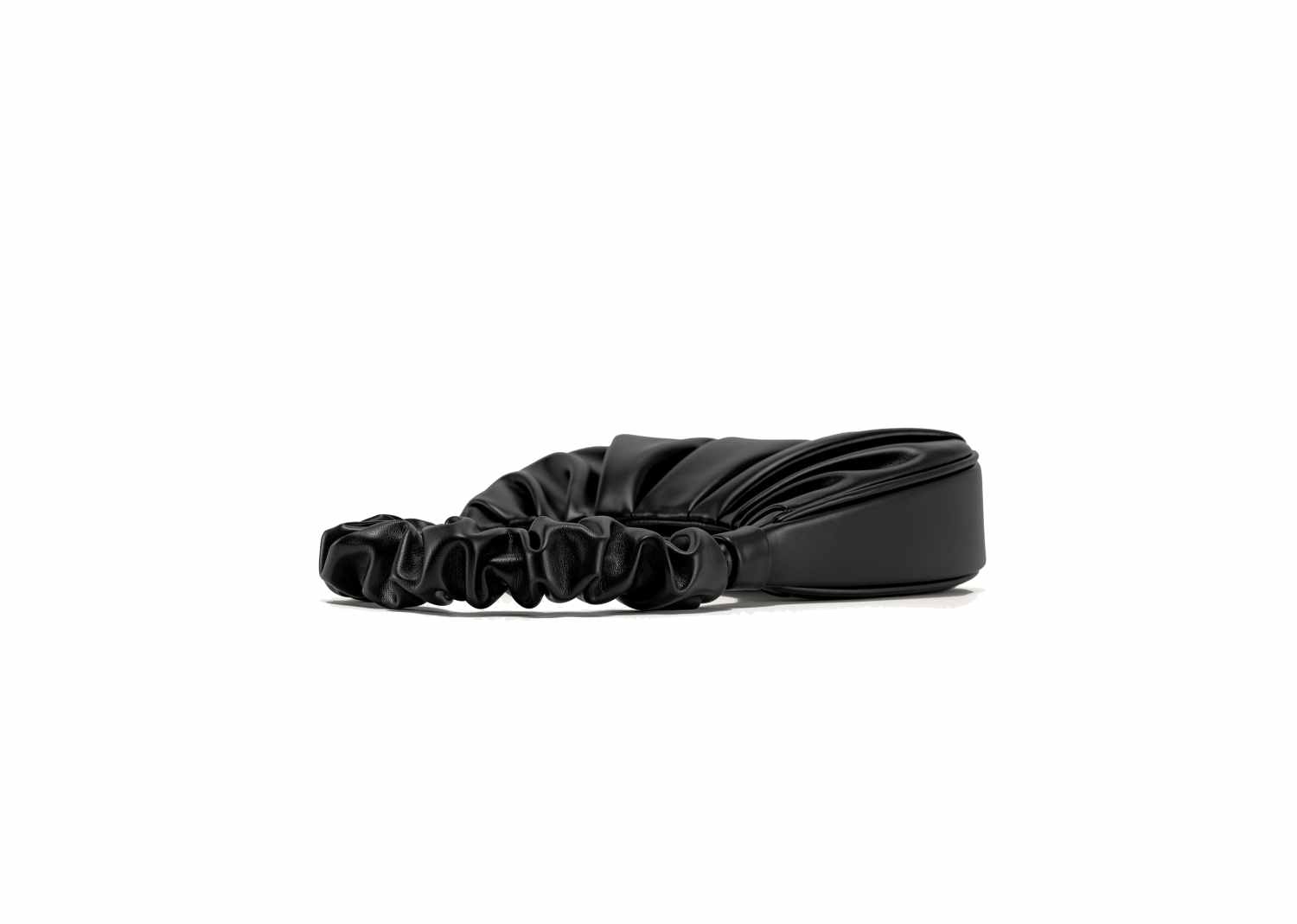 JW PEI Gabbi Ruched Hobo Handbag Black 4