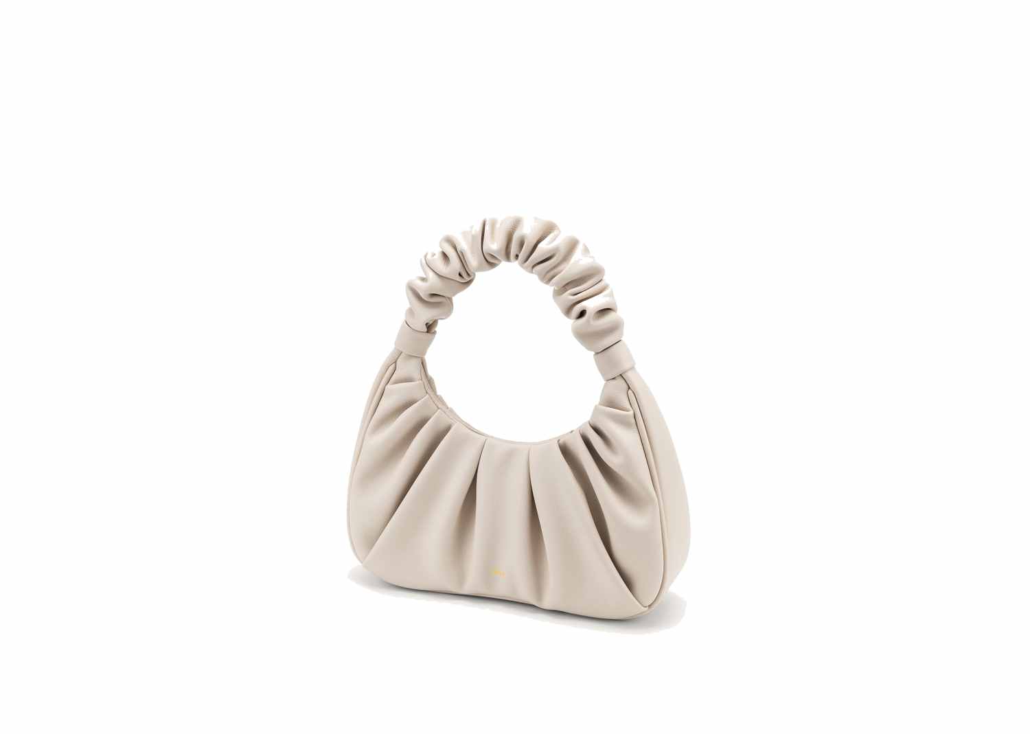JW PEI Gabbi Ruched Hobo Handbag Ivory 2
