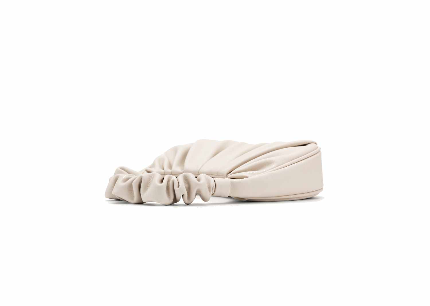 JW PEI Gabbi Ruched Hobo Handbag Ivory 4