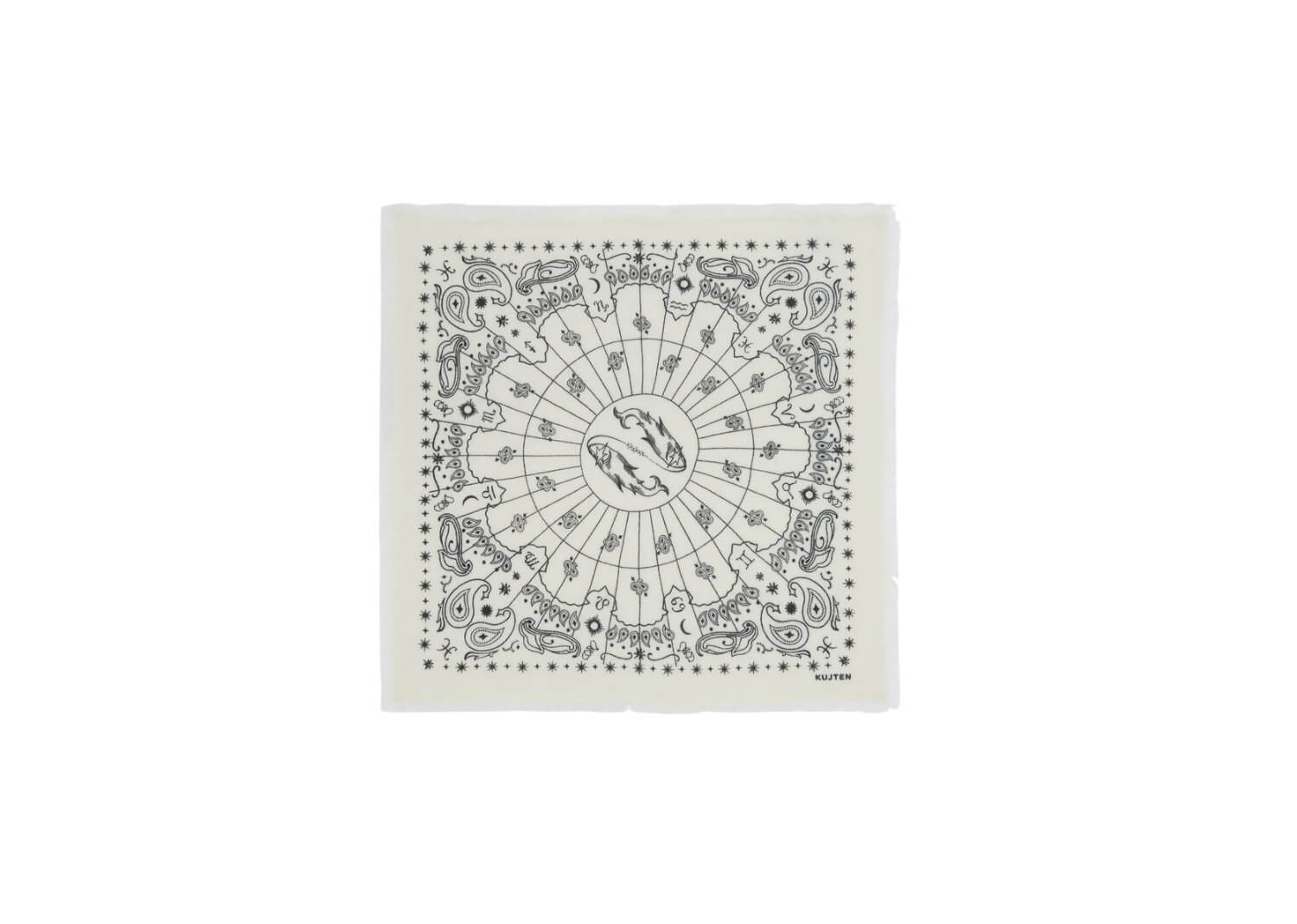 KUJTEN Small Bandana Hachi Sign Pisces