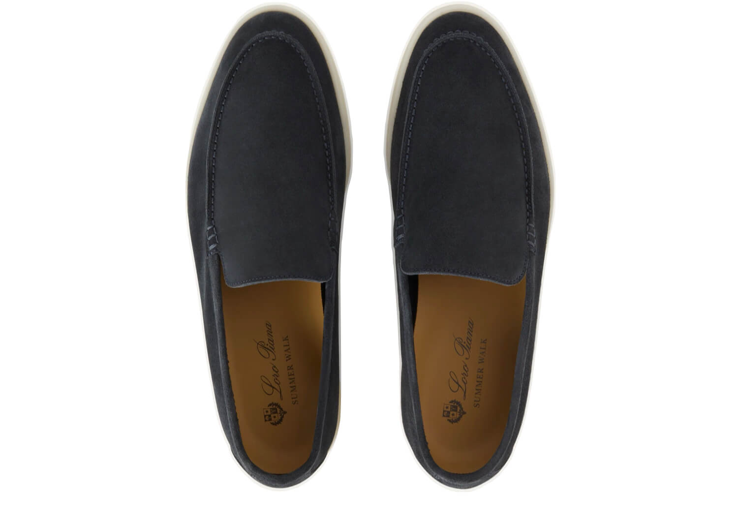 Loro Piana Summer Walk Loafer Classic Blue 4