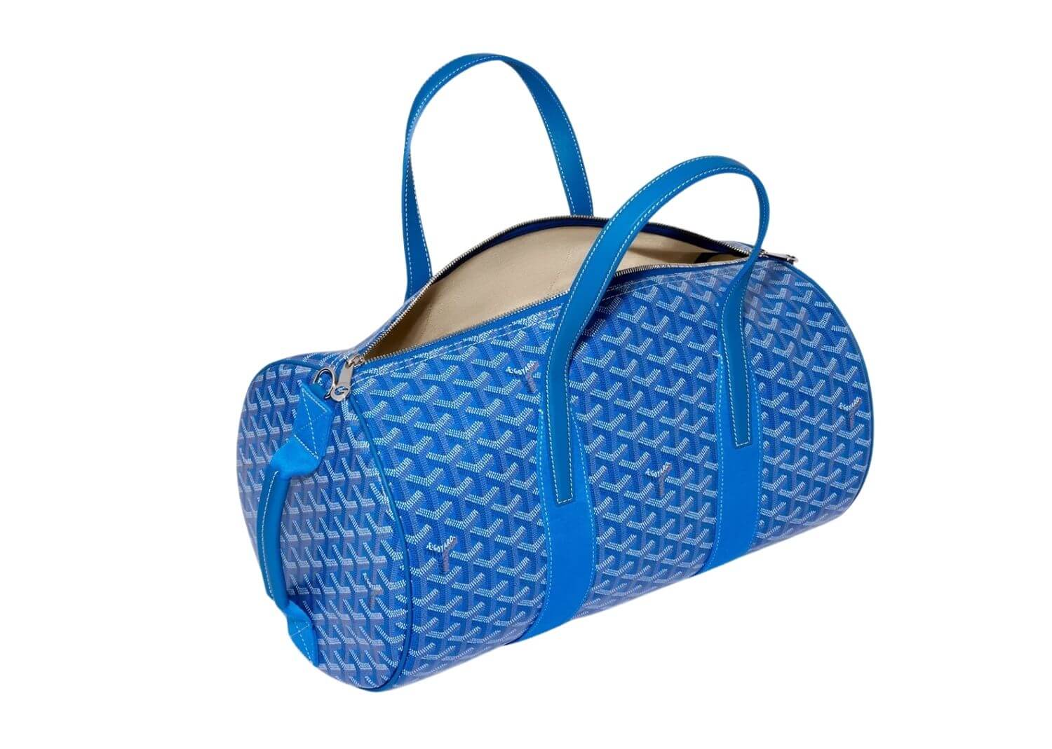 Goyard Barrel 40 Sports Bag Sky Blue 3